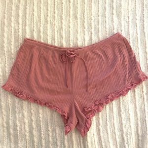 Victoria’s Secret Sleep Shorts Pink | S